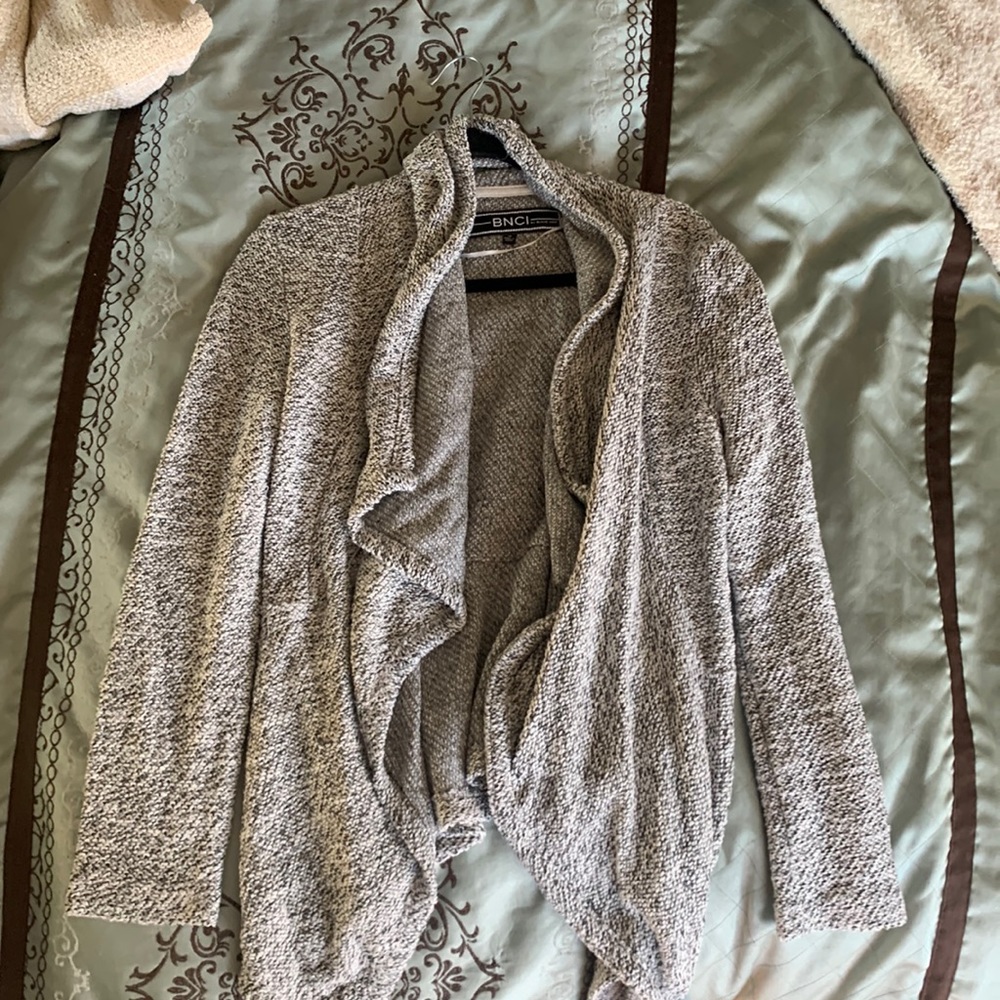 Grey cardigan